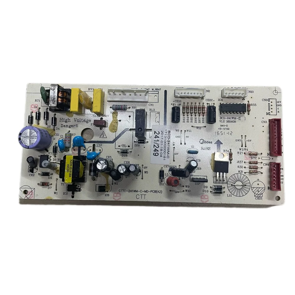 

Материнская плата для холодильника, плата управления питанием, номер модели 17131000000181, BCD-241WM-C, оригинал