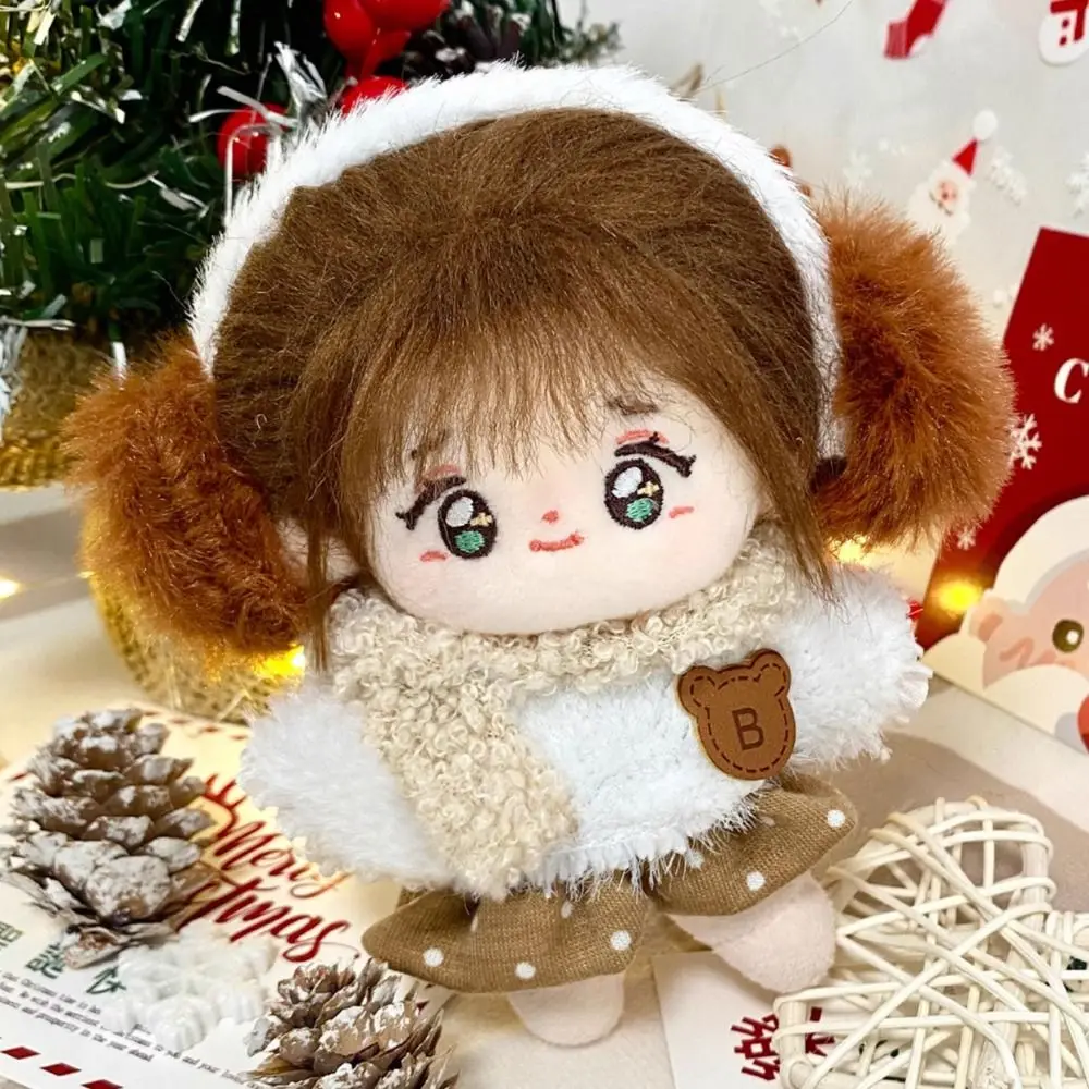 Lovely 10CM Clothes Earmuff Scarf Dolls Accessories Scarf Sweater Dress Playing House Multicolor Mini Dress Set Gift