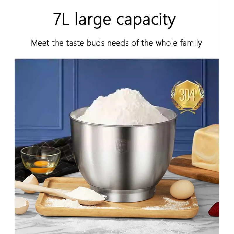 متعددة الوظائف الفولاذ المقاوم للصدأ آلات المطبخ أداة تقطيع الخضراوات مفرمة اللحم الكهربائية منتج أغذية خلاط حامل منزلي