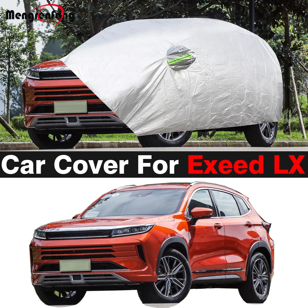 

Car Cover SUV Outdoor Anti UV Sun Rain Snow Protection Cover Dustproof For Exeed LX Zhuifeng 2019-2025