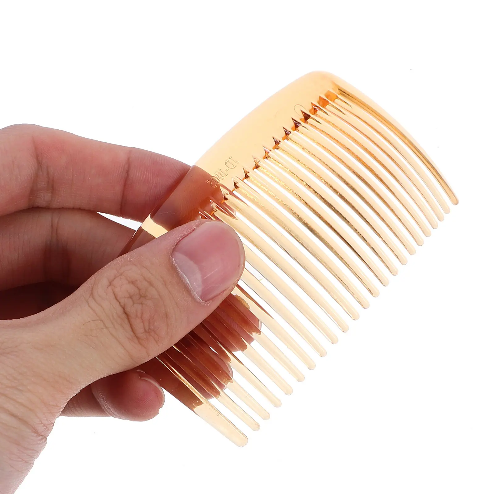 

36Pcs French Hair Side Combs Multi-Tooth Plastic Safe Reliable DIY Hair Accessories for Women Bridal Styling Supplies