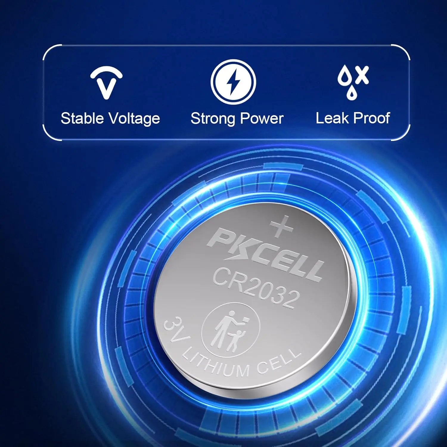 100Pcs PKCELL CR2032 3V button cell 2032 BR2032 DL2032 SB-T15 cr 2032 EA2032C ECR 2032 3V lithium battery coin batteries 220mah