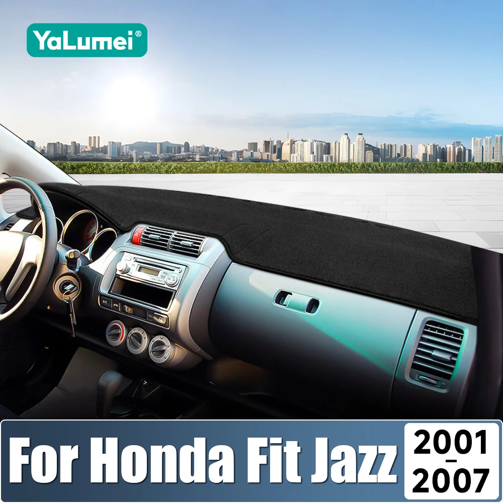 For Honda Fit Jazz MK1 2001 2002 2003 2004 2005 2006 2007 Car Dashboard Sun Shade Mat Instrument Panel Non-slip Pad Accessories