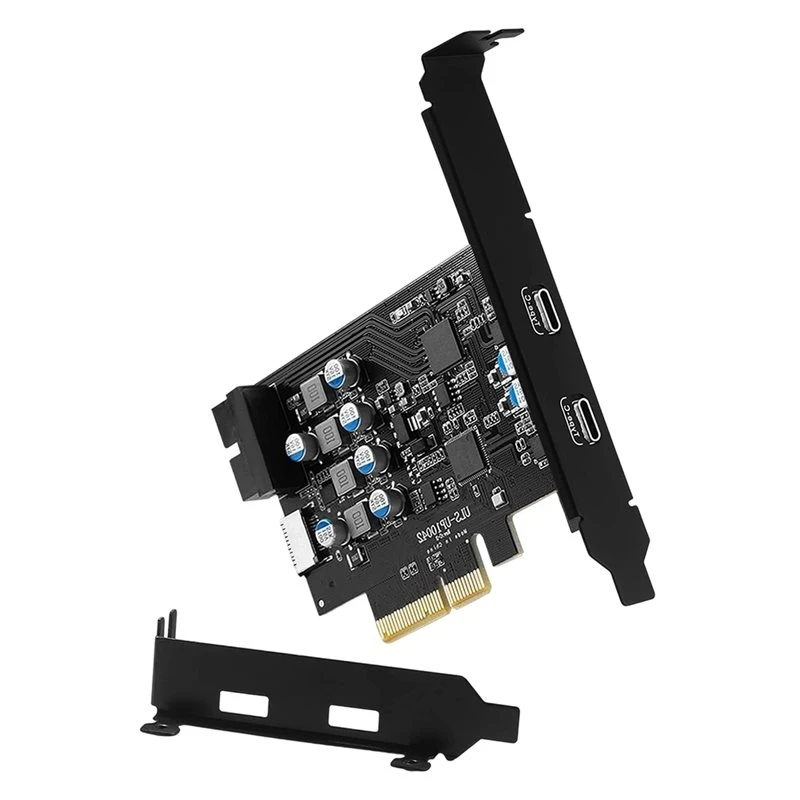 Reliable-USB Expansion Card 10Gbps With Internal Type E And 19 Pin USB Header PCI Express Adapter For Desktop PC PCIE,USB
