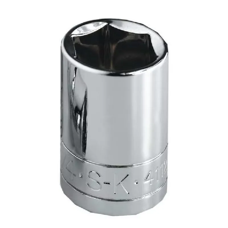 

3/8 in Drive, 6mm 6 pt Metric Socket, 6 Points