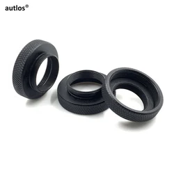 RMS to C Mount Microscope Camera Adapter Female Male C-mount 25.4mm RMS Adapter Ring for Microscope Lens Objective Camera