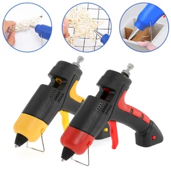 7mm DIY Crafts Hot Glue Guns 580W Output Adjustable USB Rechargeable Cordless Mini High Temp Glue Gun with 30Pcs Hot Glue Sticks