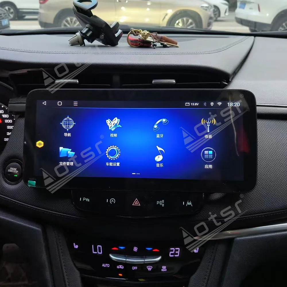 12.3 بوصة السيارات CarPlay أندرويد 13.0 لكاديلاك XT5/XT6 2016 - 2021 سيارة مشغل راديو الوسائط المتعددة لتحديد المواقع والملاحة ستيريو رئيس وحدة