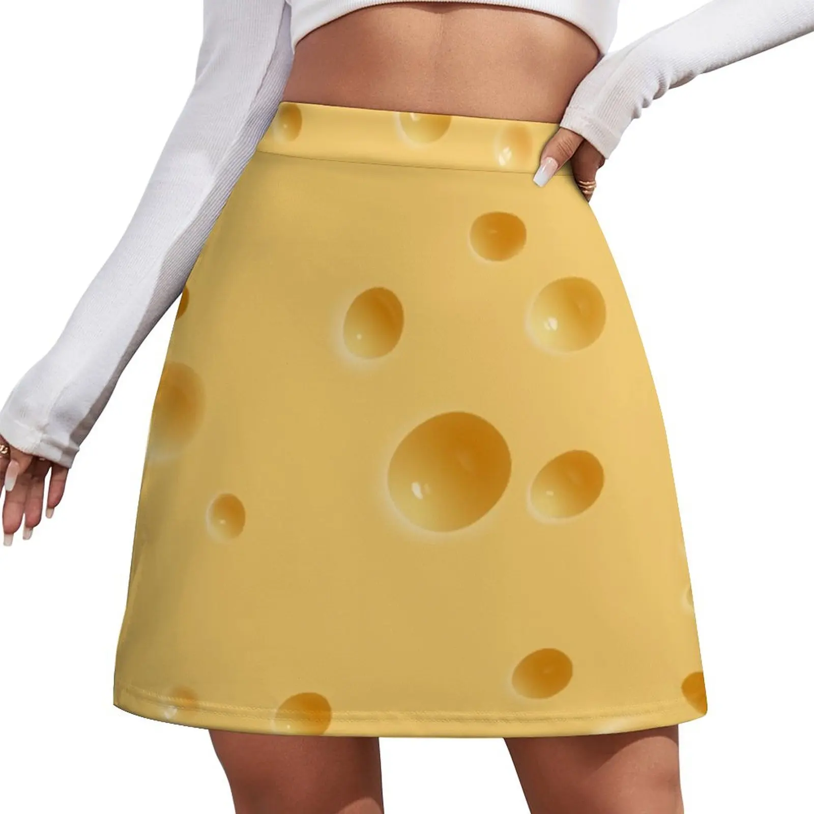 

Cheese Holes Mini Skirt luxury designer clothing women Skirt shorts korean luxury clothing