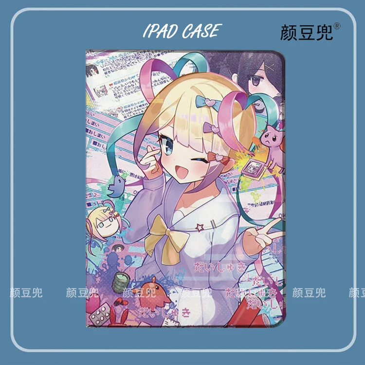

NEEDY GIRL OVERDOSE Anime Case For iPad 10.2 8th Air 4 5 6 Mini 5 6 7 Case Luxury Silicone For Air 7 Pro13 IPad 11th 2025