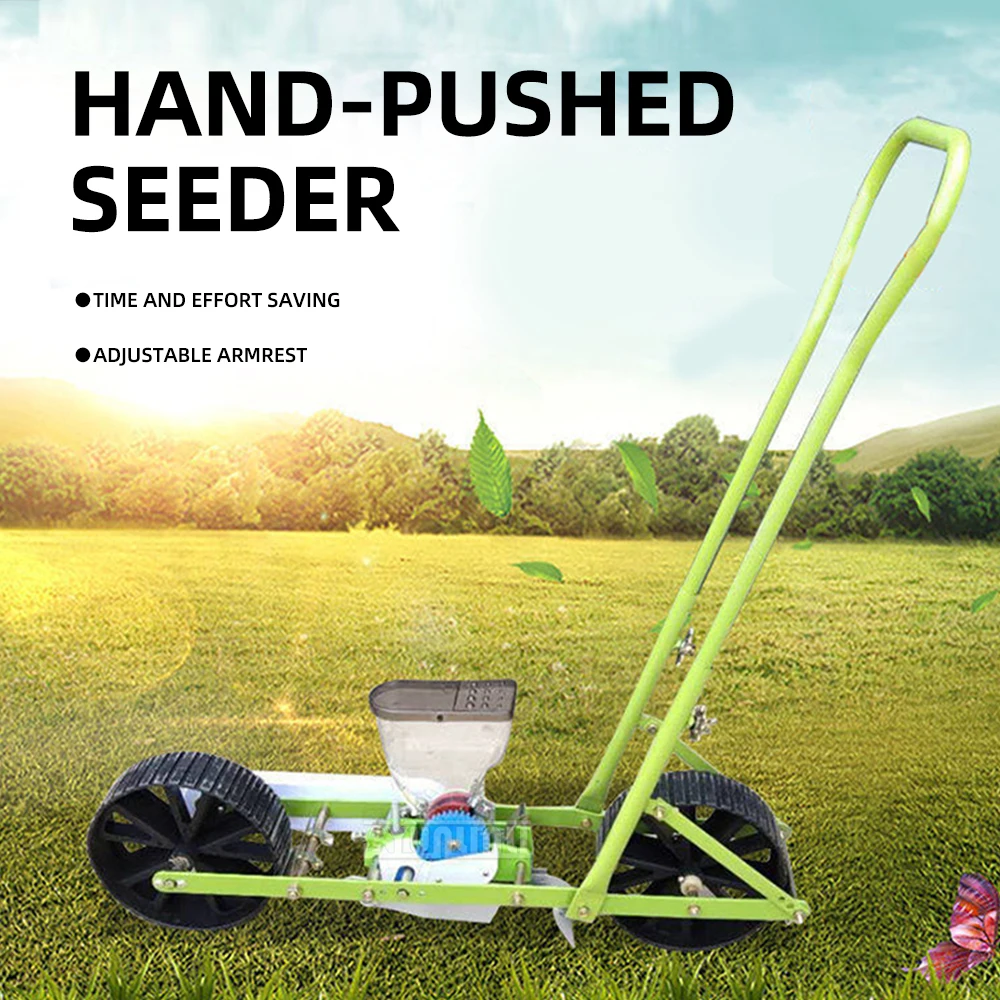 

Ручная сеялка для овощей, многофункциональная машина для посева сельскохозяйственных культур, машина для посева мелких зерен.