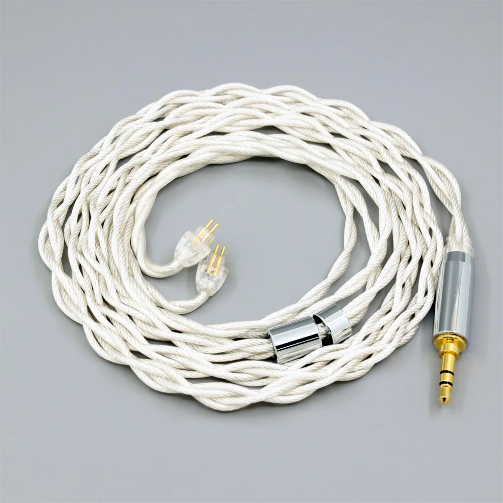 

Graphene Type2 Earphone Cable For HiFiMan RE2000 Topology Diaphragm Dynamic Driver 7N OCC Silver Plated 8130