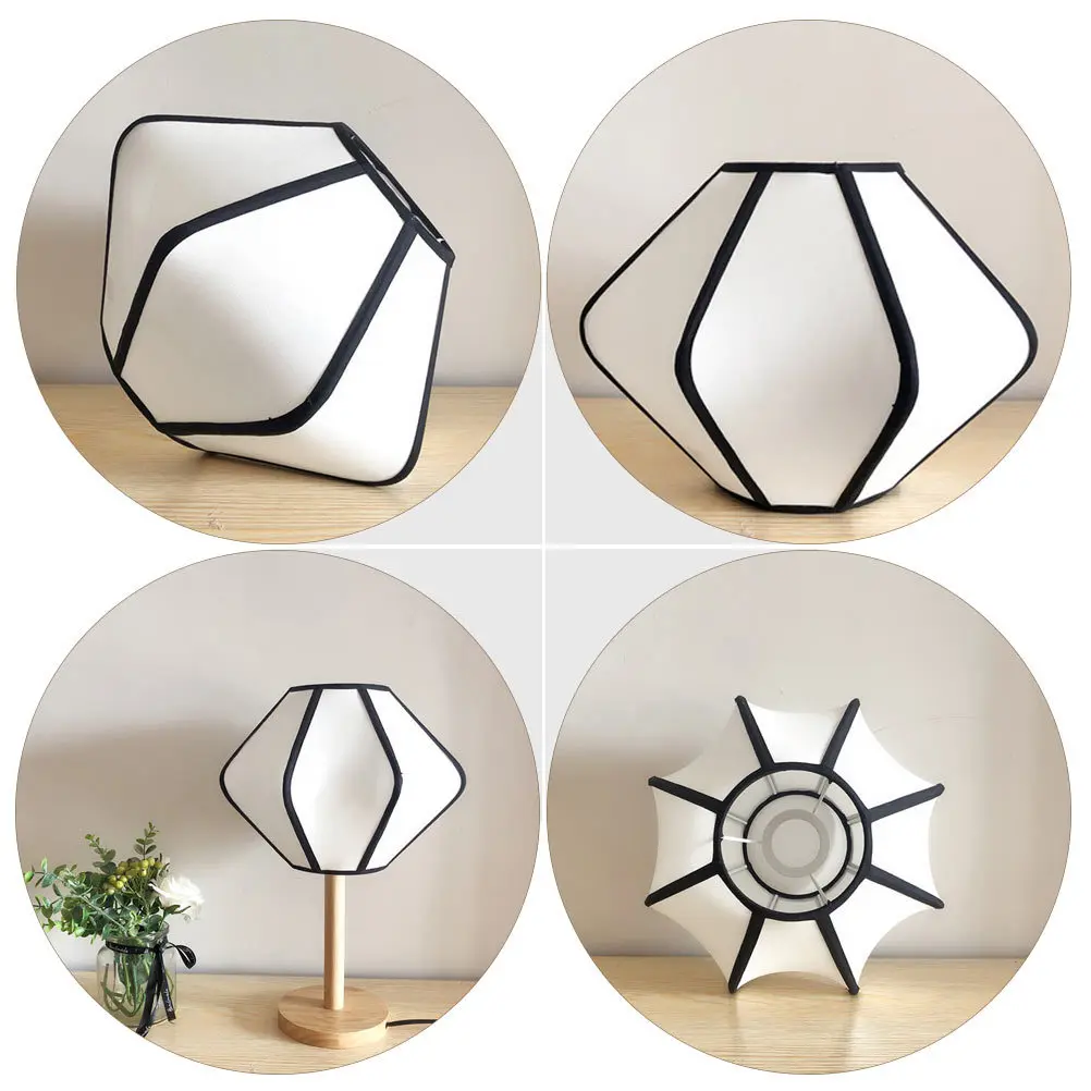 

Тканевый абажур в современном простом стиле, прочный светильник для потолка, напольная настольная лампа, аксессуар для освещения в стиле ретро, домашний декор