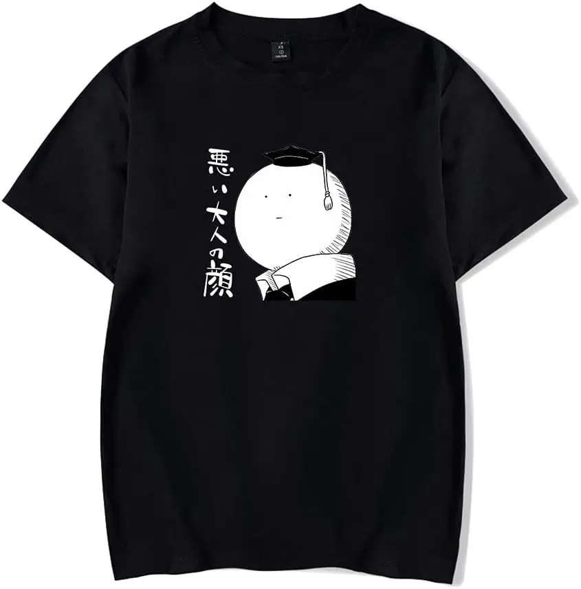 New Assassination Classroom Anime T-Shirt Merch Casual Short Sleeved T Shirt Unisex Tee New Fashion Top Tees