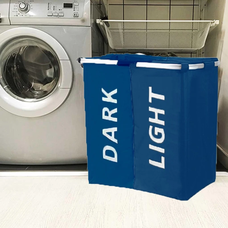 1 Piece Laundry Basket Dirty Laundry Basket Container Oxford Cloth Storage Bag Laundry Bag