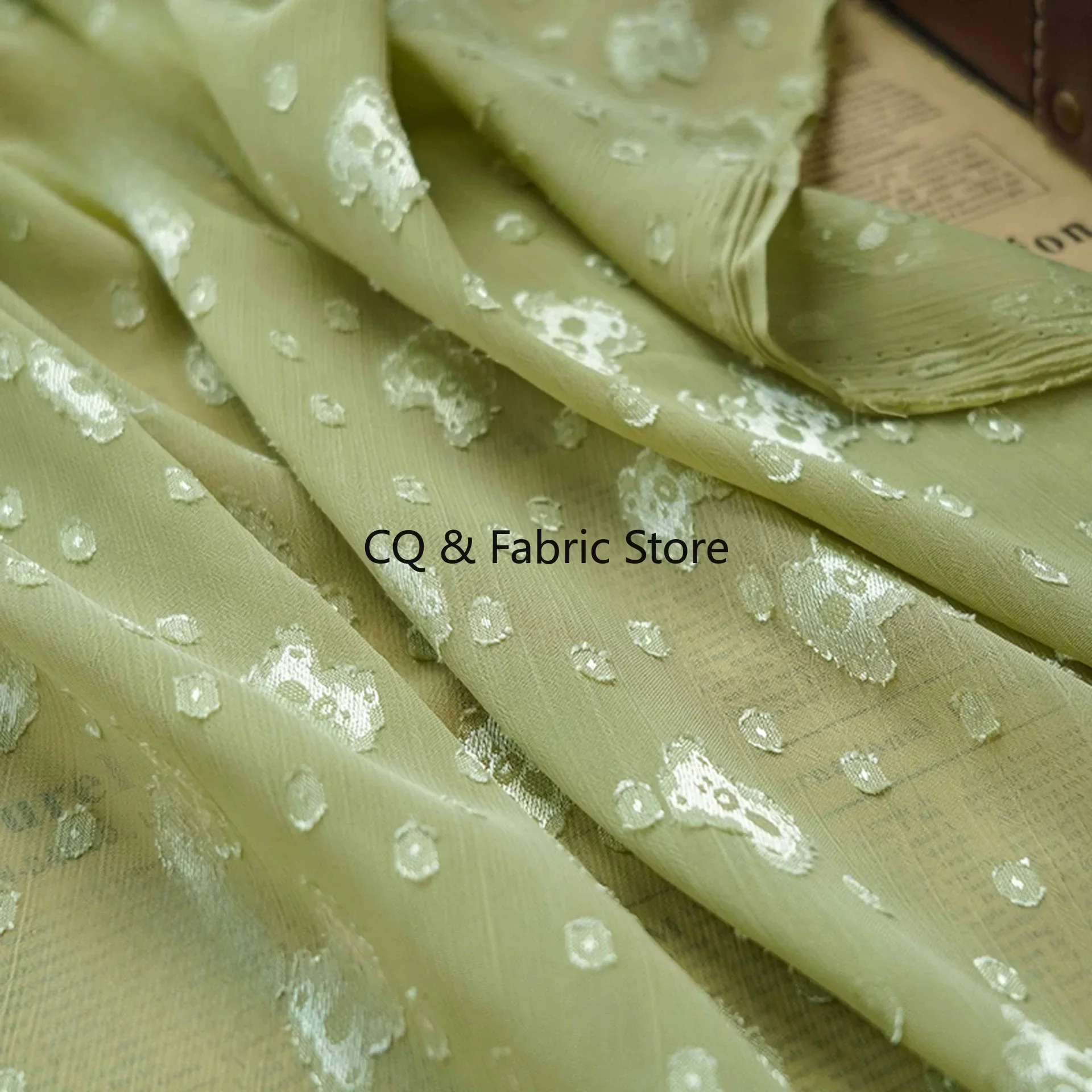 

Summer Chiffon Floral Fabric for Simple Dresses and Shirts Handmade DIY Sewing Accessories