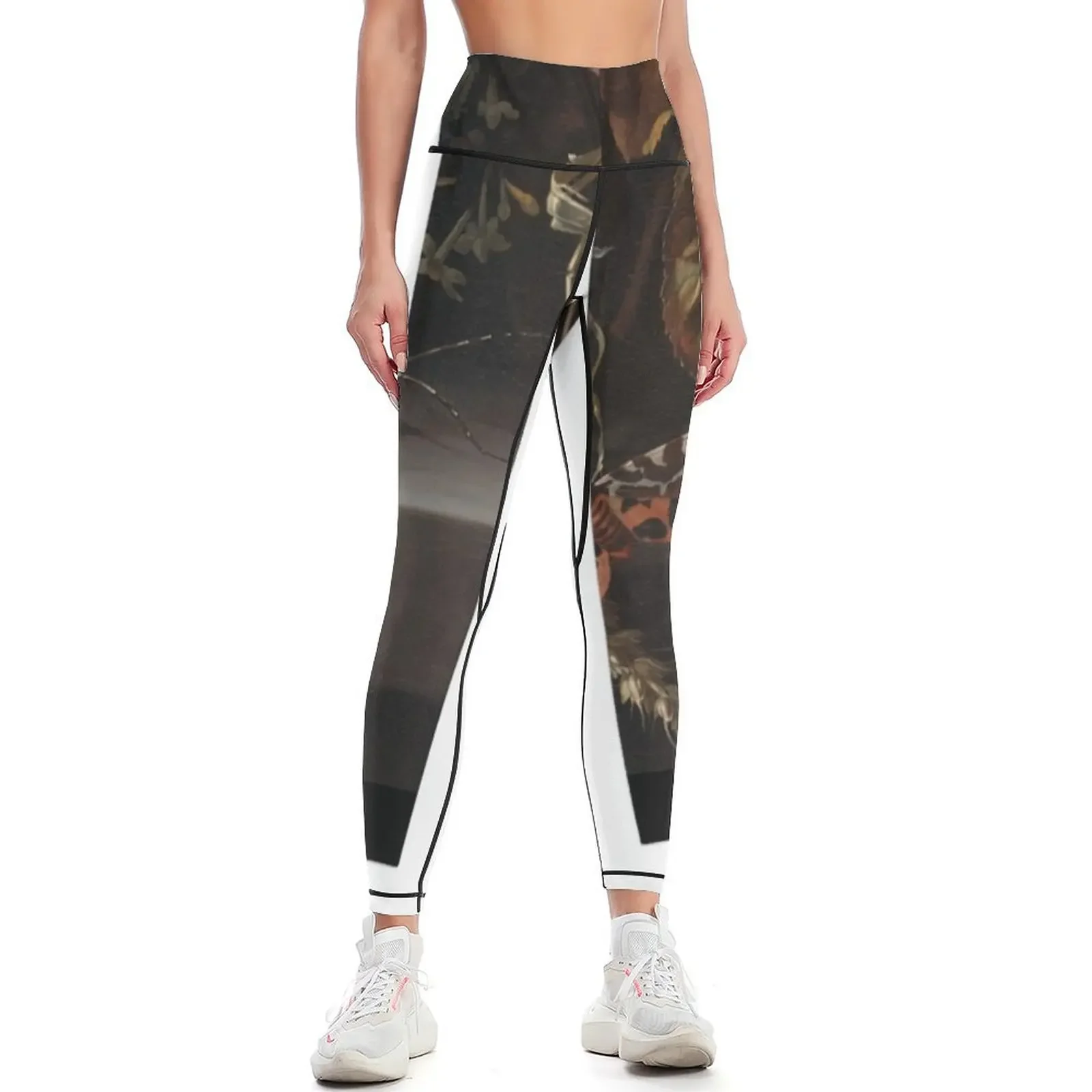 

still life with insects 1704 Leggings sports woman gym fitness set gym gym wear trousers Womens Leggings