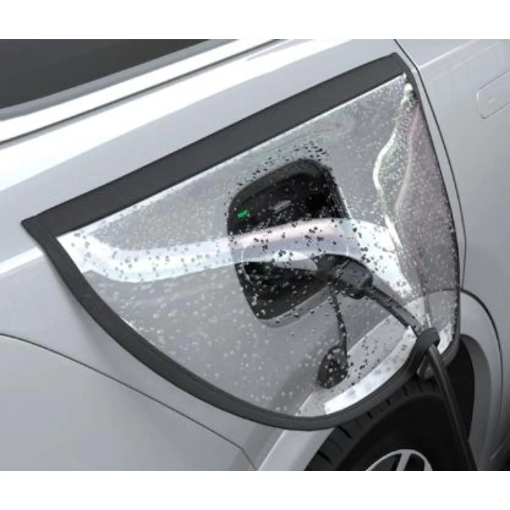 Brand New for Xpeng GX Exterior Rain Cover Charging Gun Water Resistance Protective PVC Covers 1pc