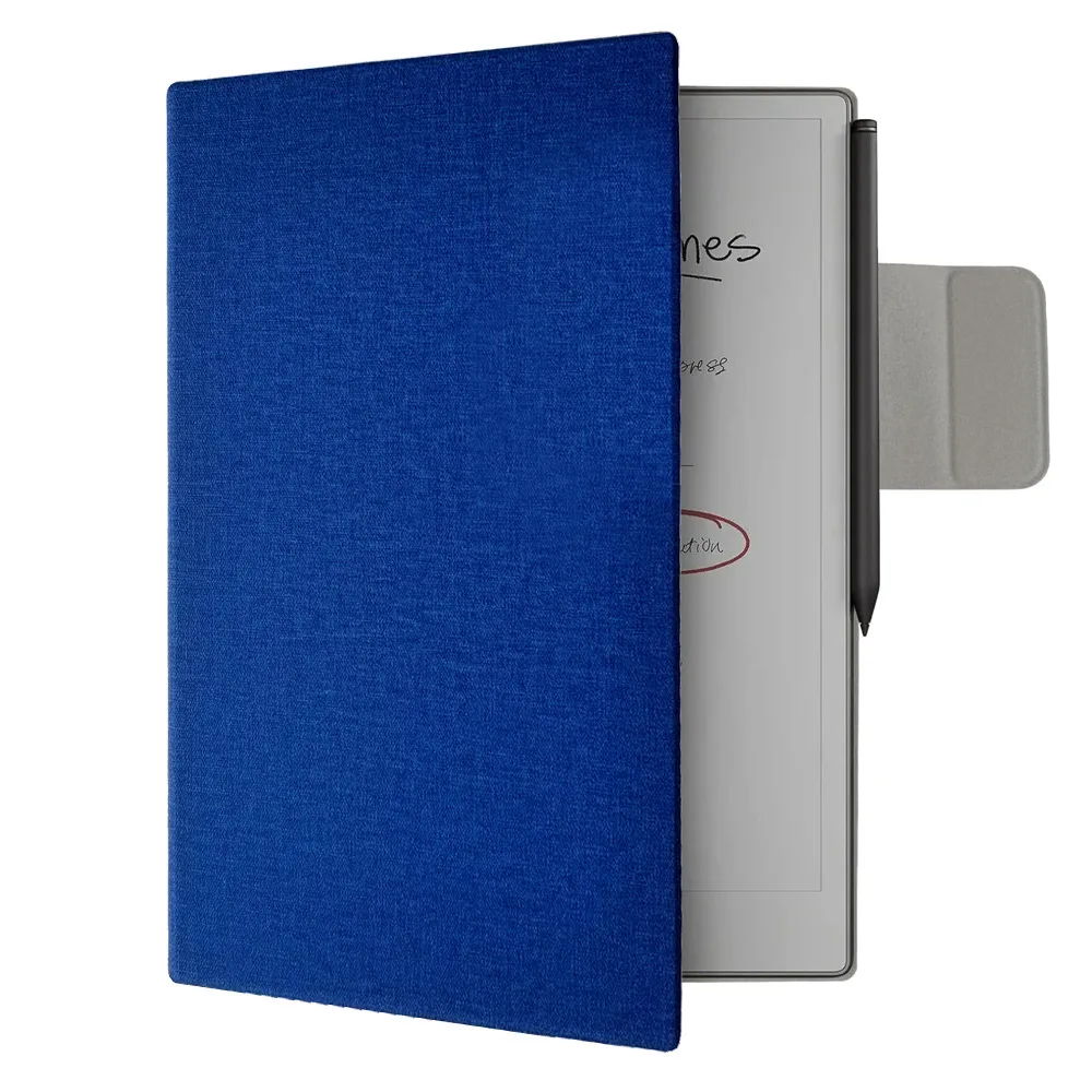 Étui pour tablette ReMarkable Paper Pro 11,8 pouces 2024, housse de protection fine de type livre avec attache pour stylet, fonction veille/réveil automatique