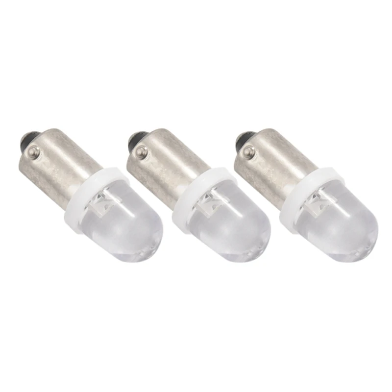 자동차 지도 램프용 LED 전구, BA9S 1895 H6W 53 57 총검, 12V 흰색, 60 개