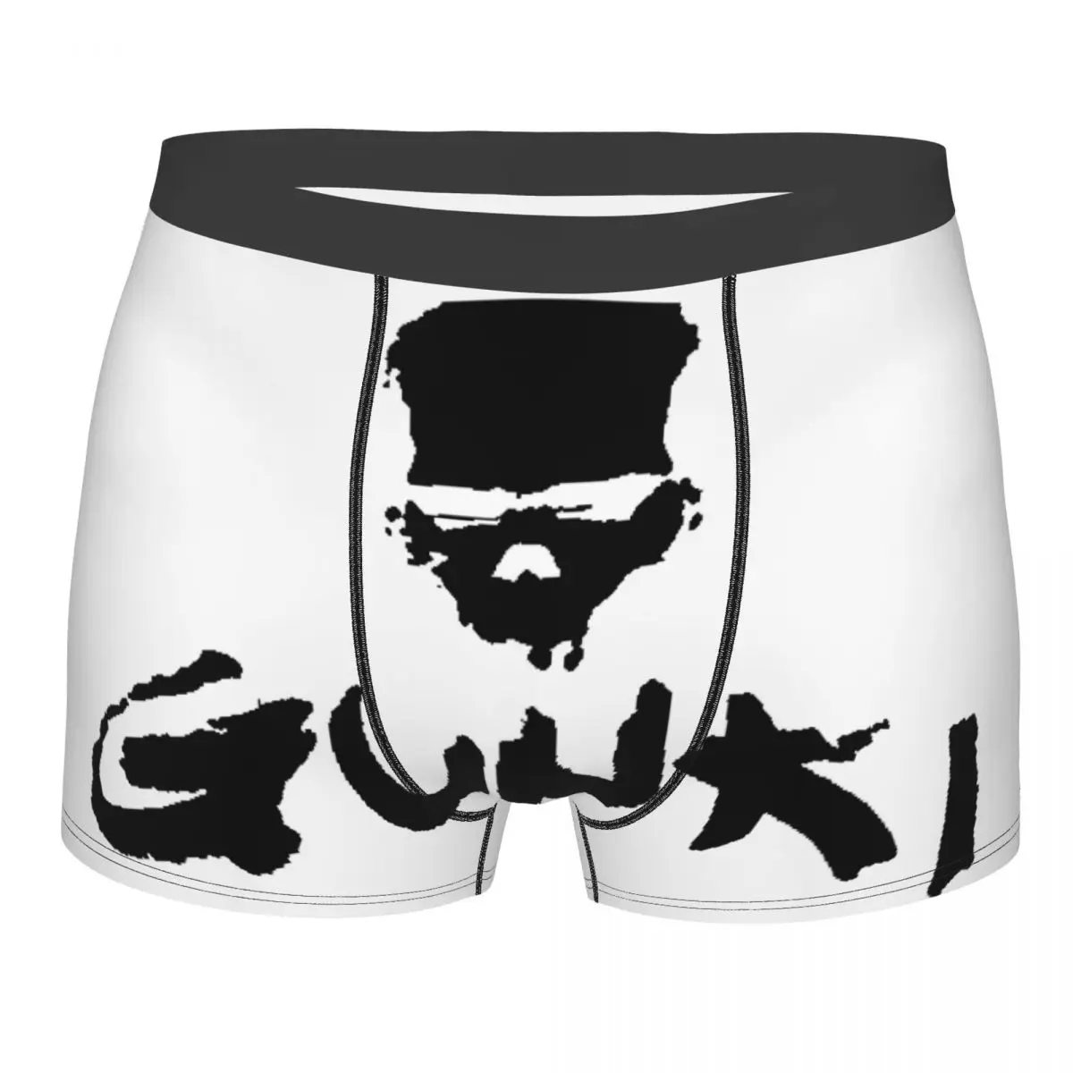 Custom Gunkis Fish Boxers Shorts Men Fishing Rod Briefs Underwear Funny Underpants