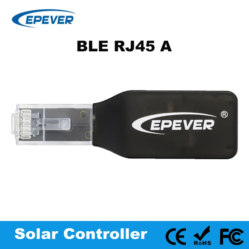 EPEVER BLE RJ45 A RS485 to Bluetooth Adapter Communication and Wireless Parameter Settings for EPever Solar Controllers