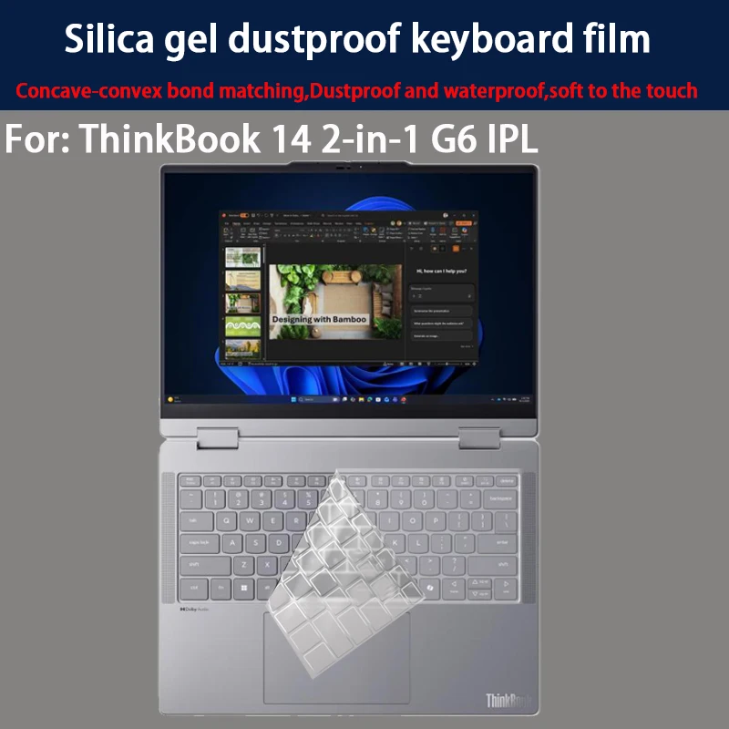 Película para teclado ThinkBook 14 2 en 1 G6 IPL, película para pantalla de portátil ThinkBook14 2 en 1 Gen 6, película anti-azul, película mate antirreflectante