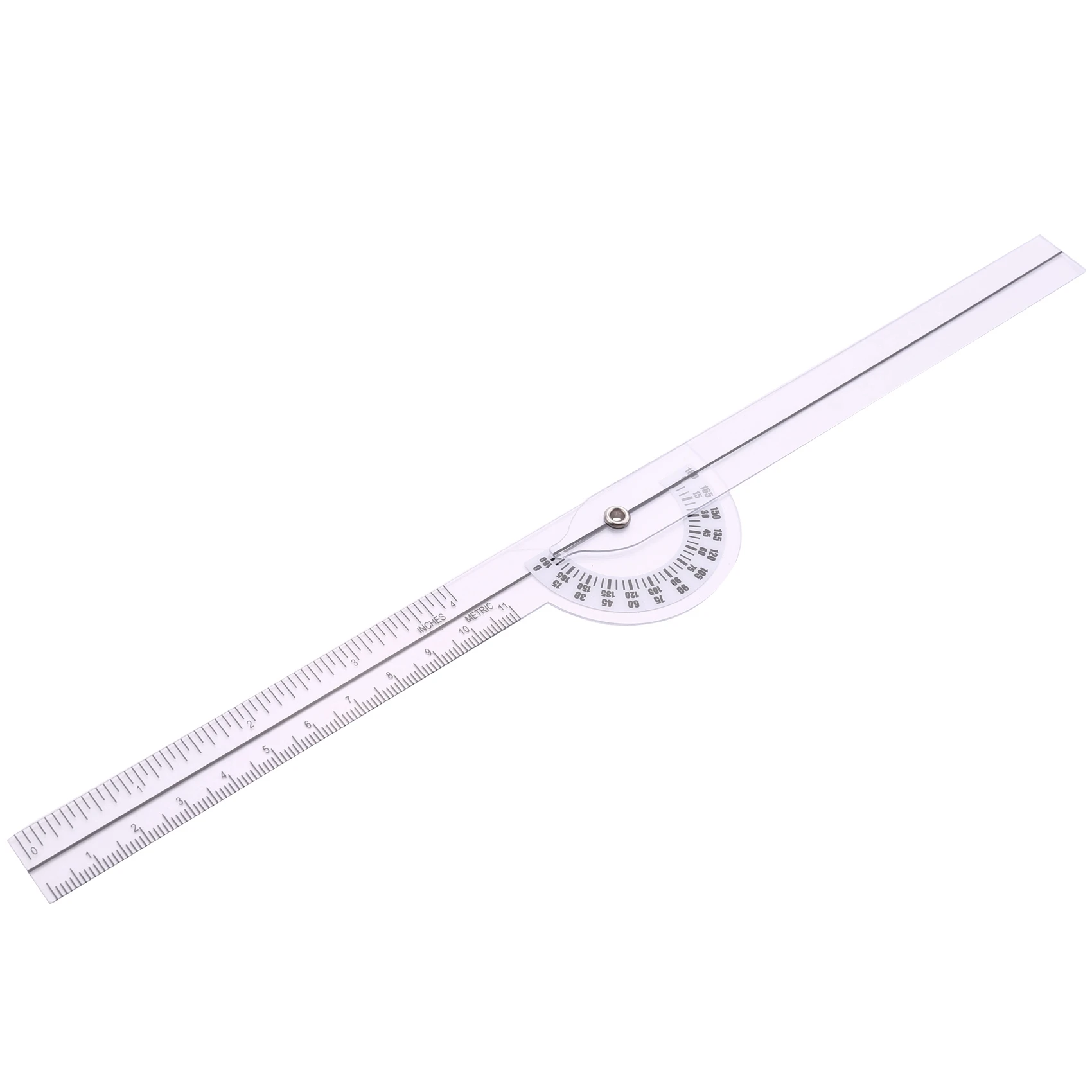 Delicate Texture-12Pcs Spinal Ruler Spinal Finger Goniometer Protractors Multi-Ruler Angle 180/360 Degree Measuring Tool