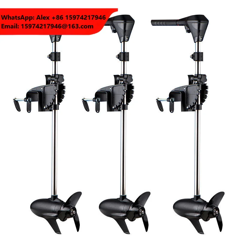 Haibo Electric 12v Stepless Speed Marine Thruster With 24v Outboard Propeller And New Brushless Motor