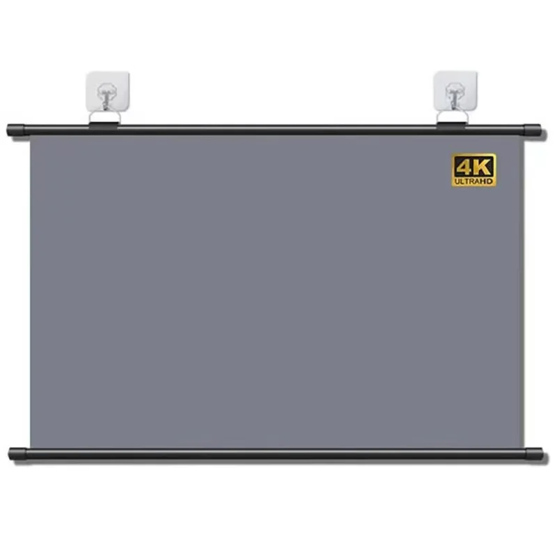 100-Inch 16:9 Portable Desktop Projection Screen Foldable Projector Screen Business Travel Cinema