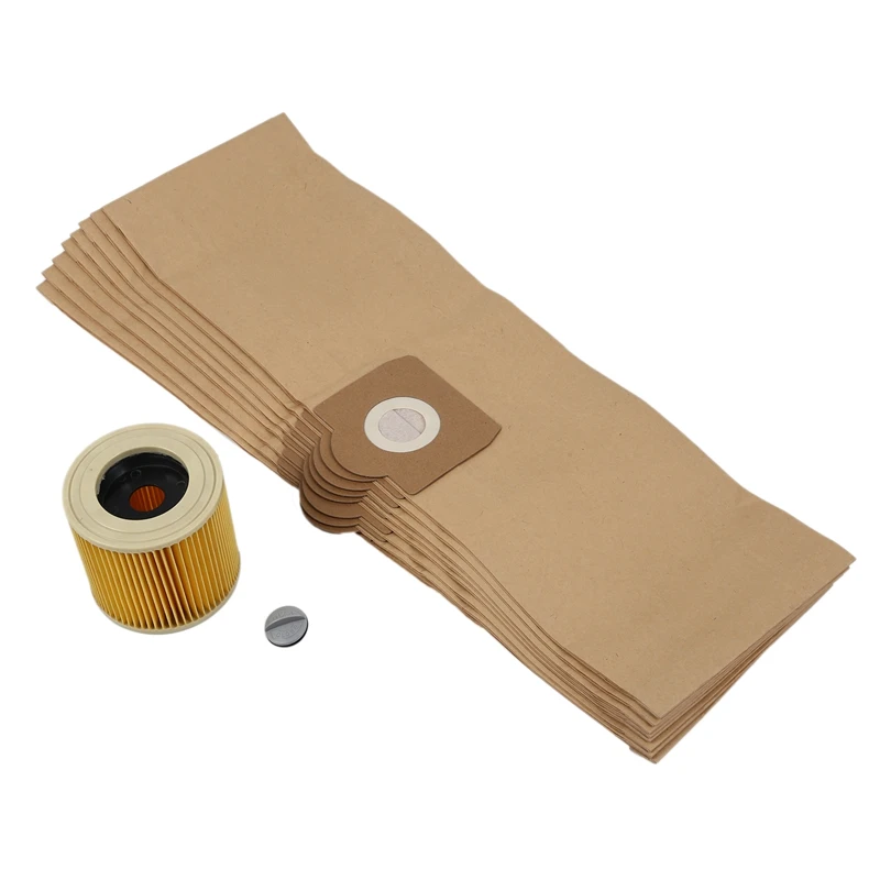 Replacement Filter Cleaner Bags For Karcher WD3 WD 3.300 M WD 3.200 WD3.500 SE 4001 SE 4002 WD3 P 6.959-130 Bag Filter