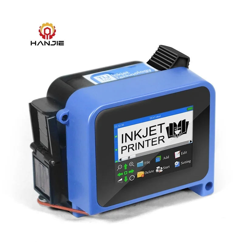 Intelligent 600 DPI 12.7mm Smart Mini Inkjet Printer Inkjet Printing Machine Date Code Printer