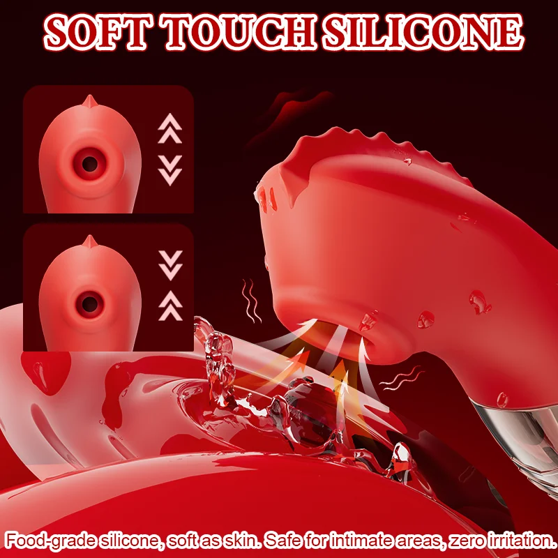 Vibrator Sex Toy Adult Toys for Women Suction and Clitoral Stimulation Vibrator Vibrating Sexual Pleasure Stimulation Vibrators view 4