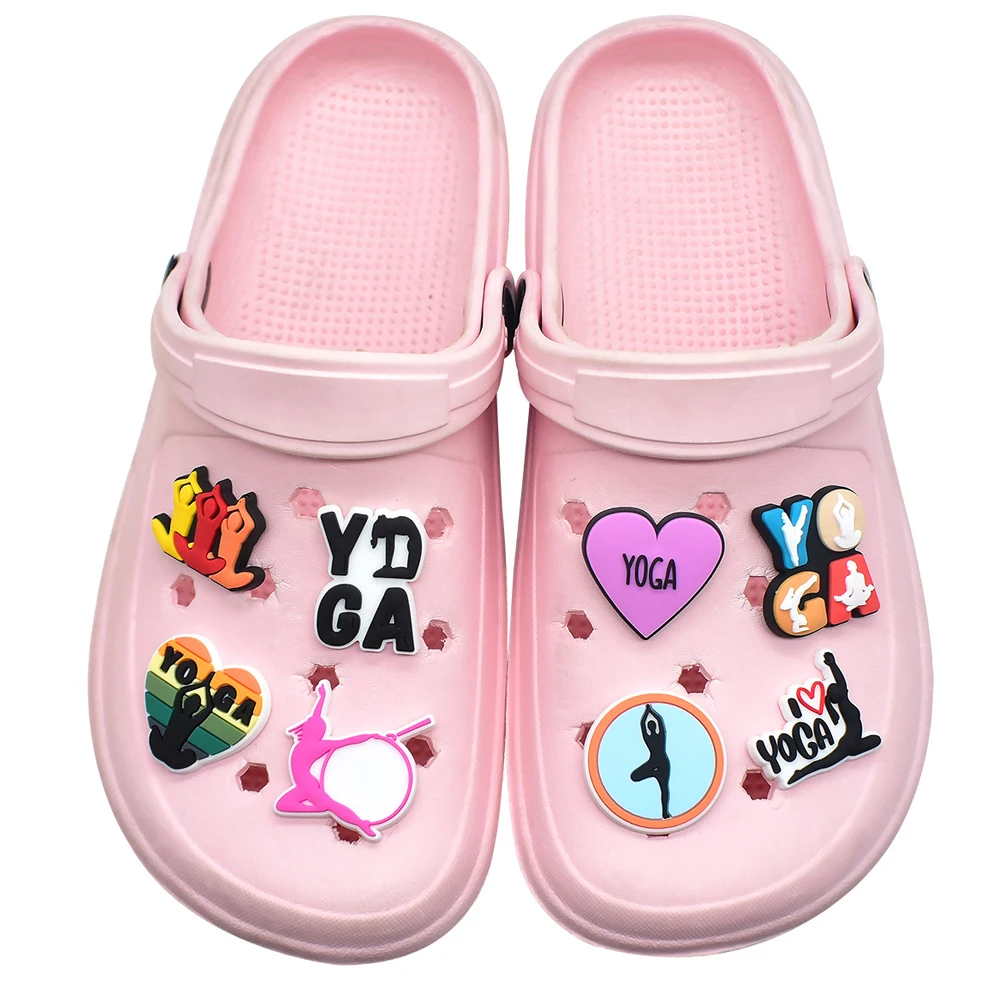 Yoga Exercise Shoe Charms PVC - Yoga Fitness Gifts 评论和价格