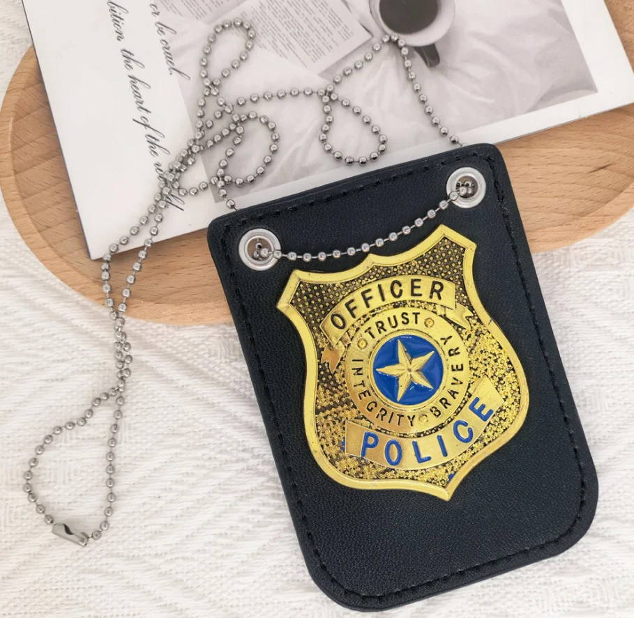 Disney Zootopia Brooch Crazy Zootopia Cosplay Judy Fox Nick Police Pin Brooch Ornament Party Gift Cosplay Props