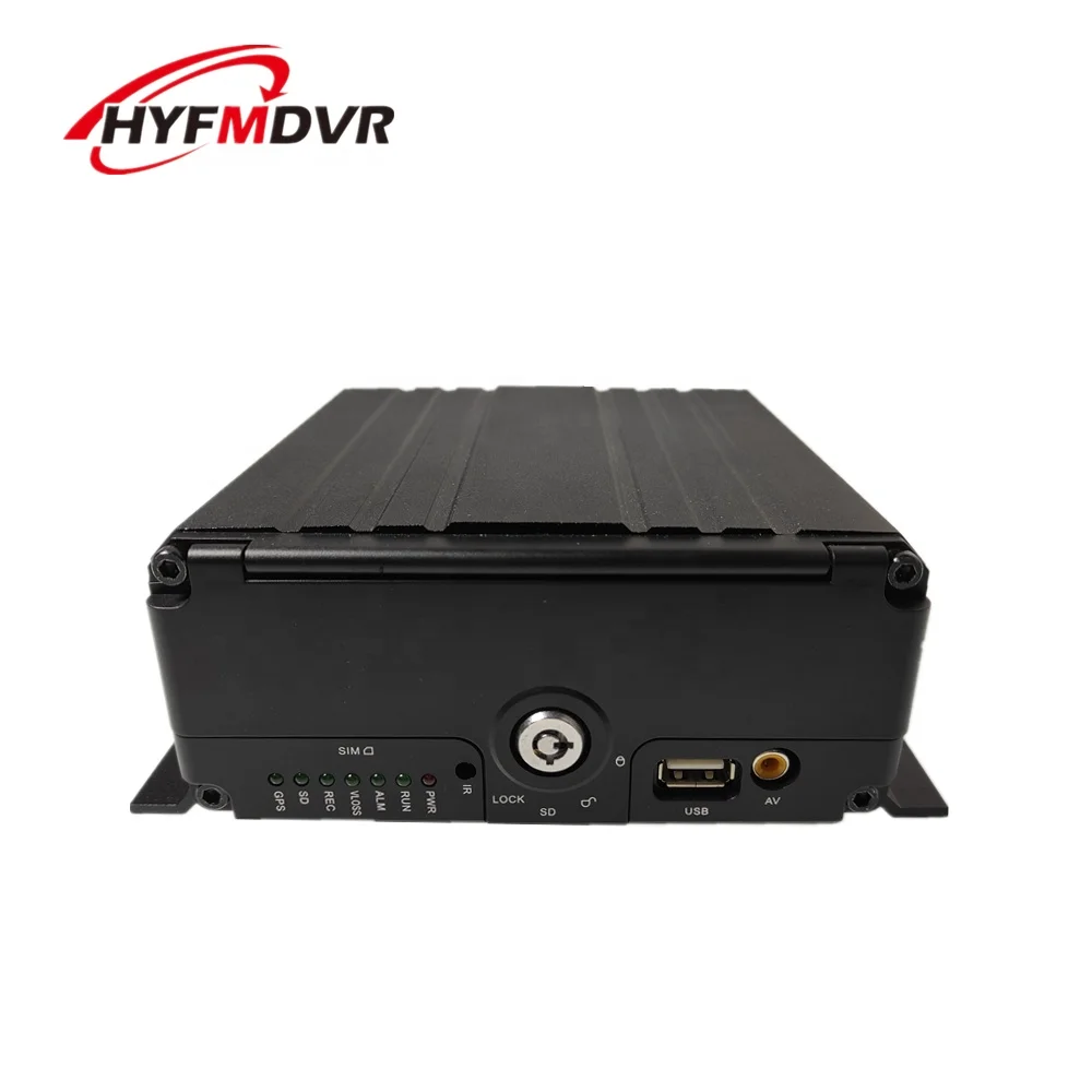 HYF 4G GPS WIFI 1080P MDVR 4 Hard Disk Vehicle Video Recorder 2 Million Pixel AHD Driving Record Monitoring Equipment Mobile DVR