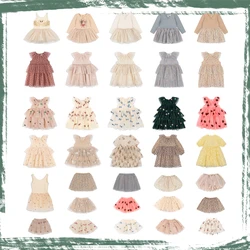 New 2025 Kids Girl Clothes Party Dress Cat Mesh Dress Summer Girls Love Sequin Dresses Baby Cute Skirt Children Princess Dress