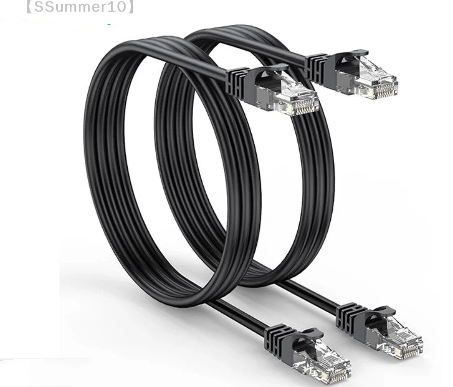 【SSummer10】CAT6A Ultra Thin UTP RJ45 Ethernet Network Cable - Patch Cord for Modem Router Internet Lan Connection【SS】