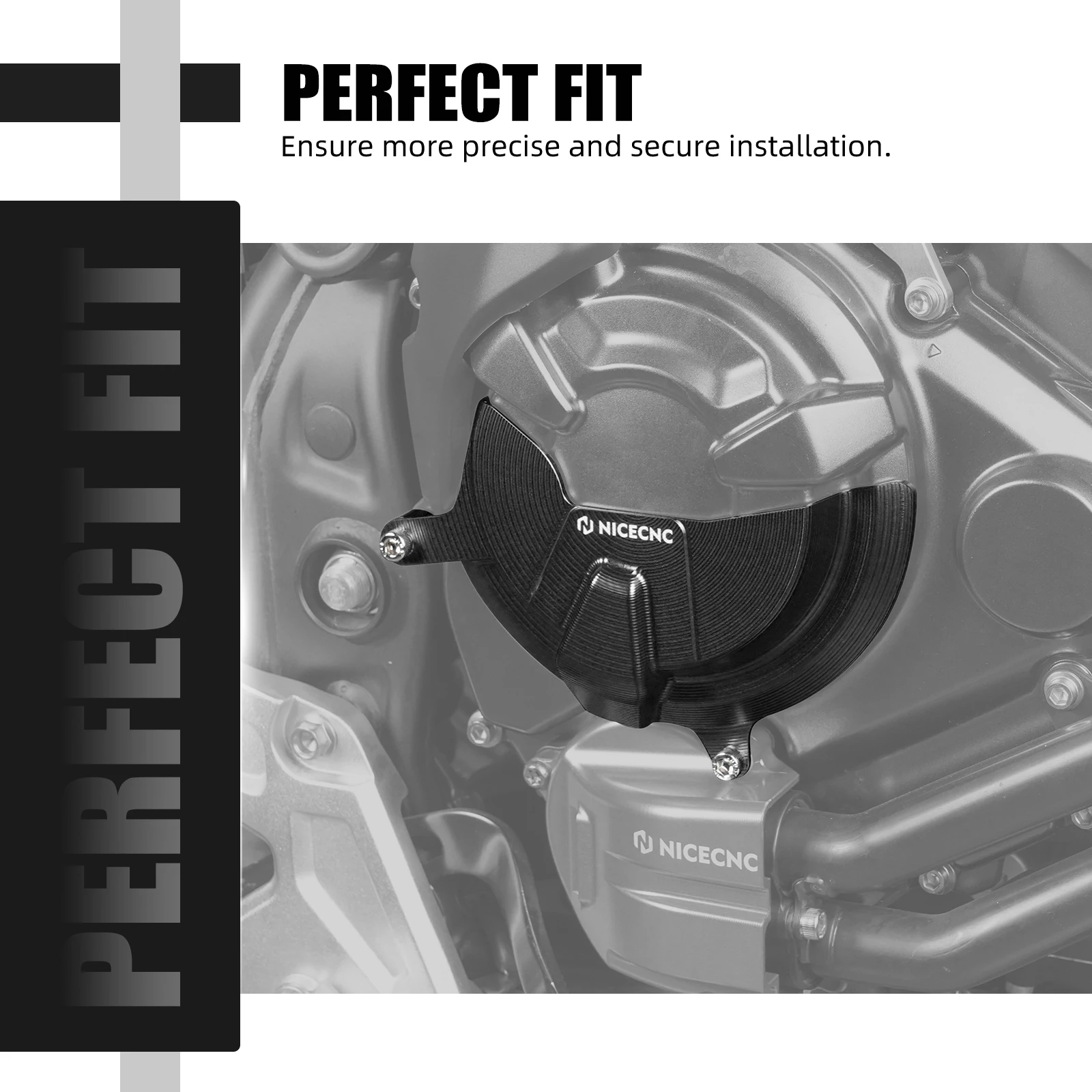 Motorkupplungsdeckel Kurbelgehäuseabdeckung Wasserpumpenschutz für Yamaha Tenere 700 / XTZ 700 2019-2024 Tenere 700 Zubehör – Detail 12
