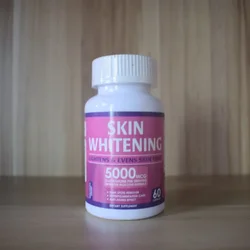 5000mg natural whitening effect collagen capsule + glutathione + vitamin C reduces melanin and fights cellular oxidative stress