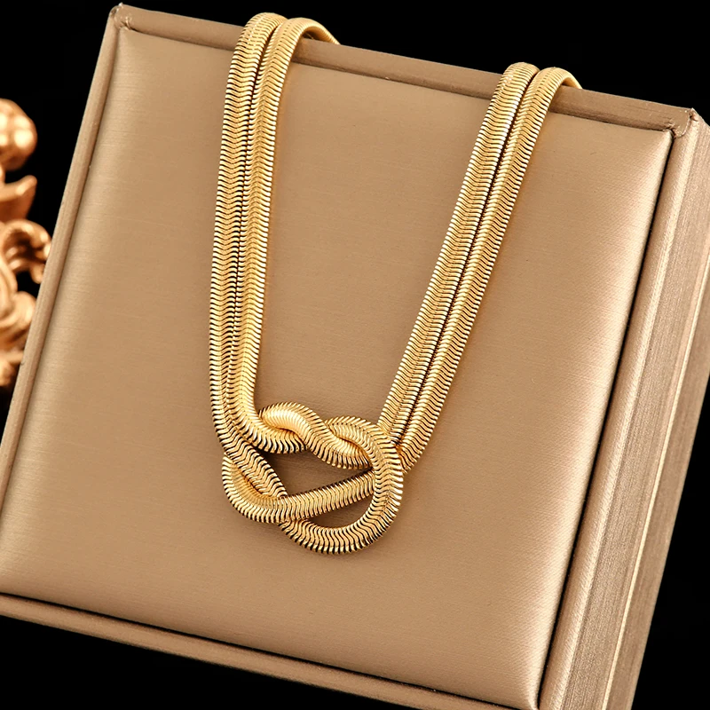 EILIECK 316L Edelstahl Gold Silber Farbe Dicke Kette Halskette Für Frauen Mode Kubanischen Hals Kette Wasserdicht Schmuck Geschenk