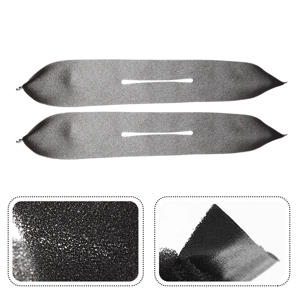 

10 Pcs Anti Clothes Hanger Covers Clear Sponge Strips Non Closet Space Saving Velvet Shoulder Form No Scratch