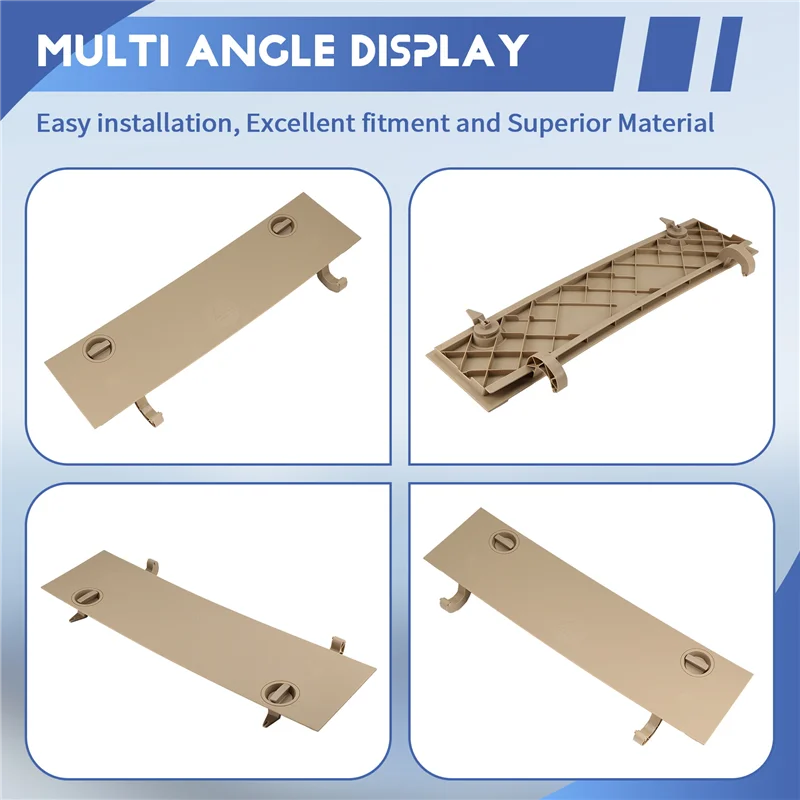 1TD868431 Задняя защитная крышка багажника для VW Touran 2005-2015, внутренняя панель крышки багажника, предупреждение 1TD868431-A61E