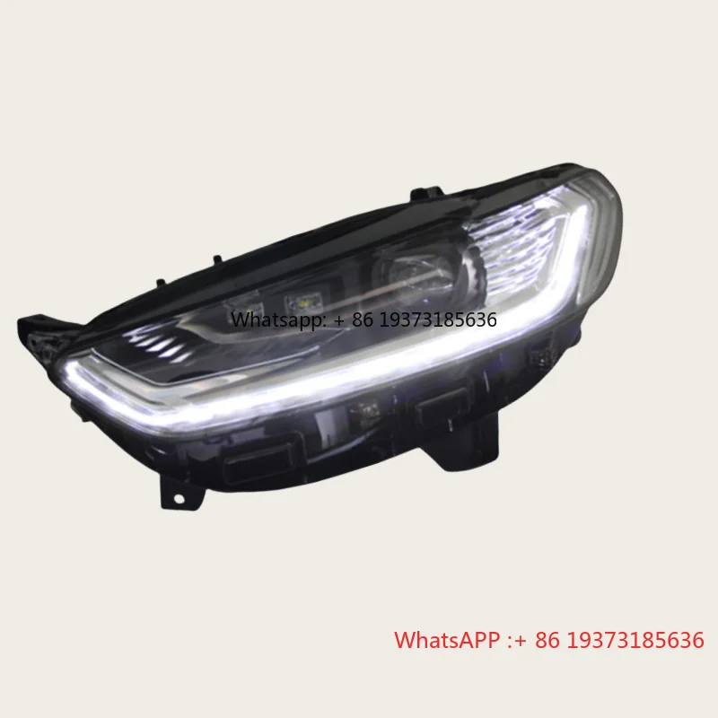 لفورد مونديو MK5 مجموعة مصابيح أمامية سيارة ضوء الأصلي LED 2011-2019 CTNH-Mondeo NH + HEV OEM ES7313D155AE #5