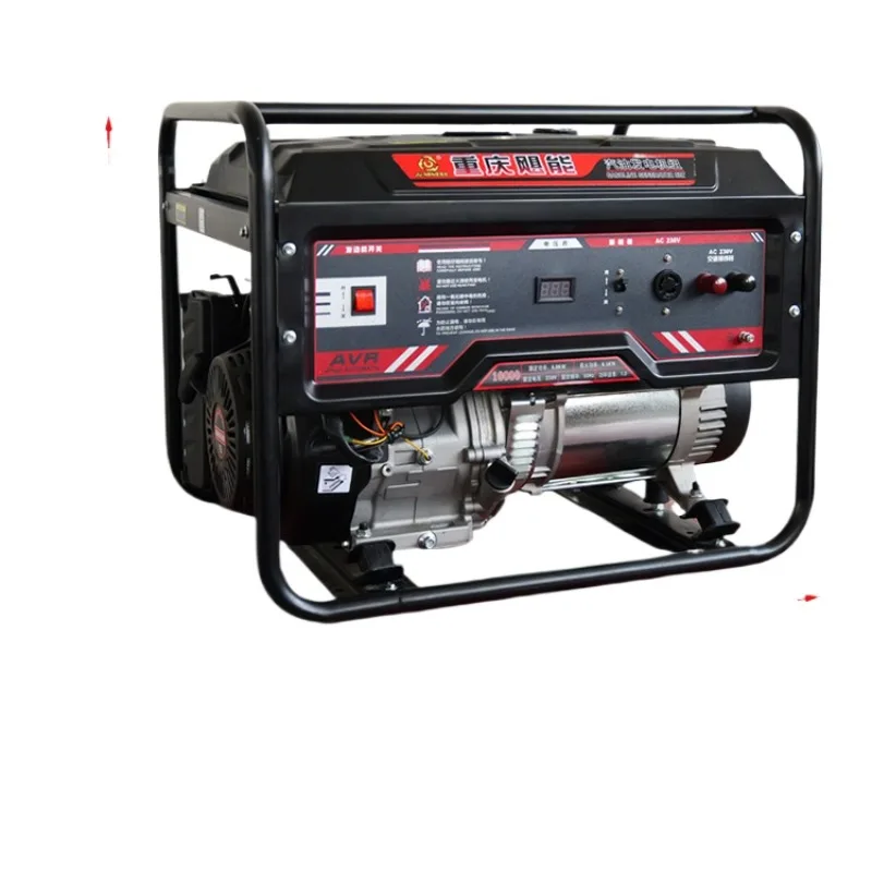 

Генератор однофазный 220 В трехфазный 380 равномерная мощность полностью медный двигатель бытовая наружная конструкция