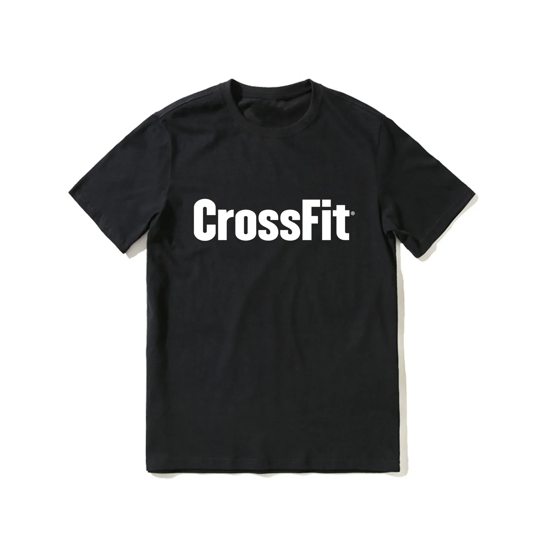 

Hot Sale Summer 100% Cotton CrossFit To Declare Fittest Black T Shirt Men Short Sleeves Cool Tee Hip Hop Streetwear T-shirt