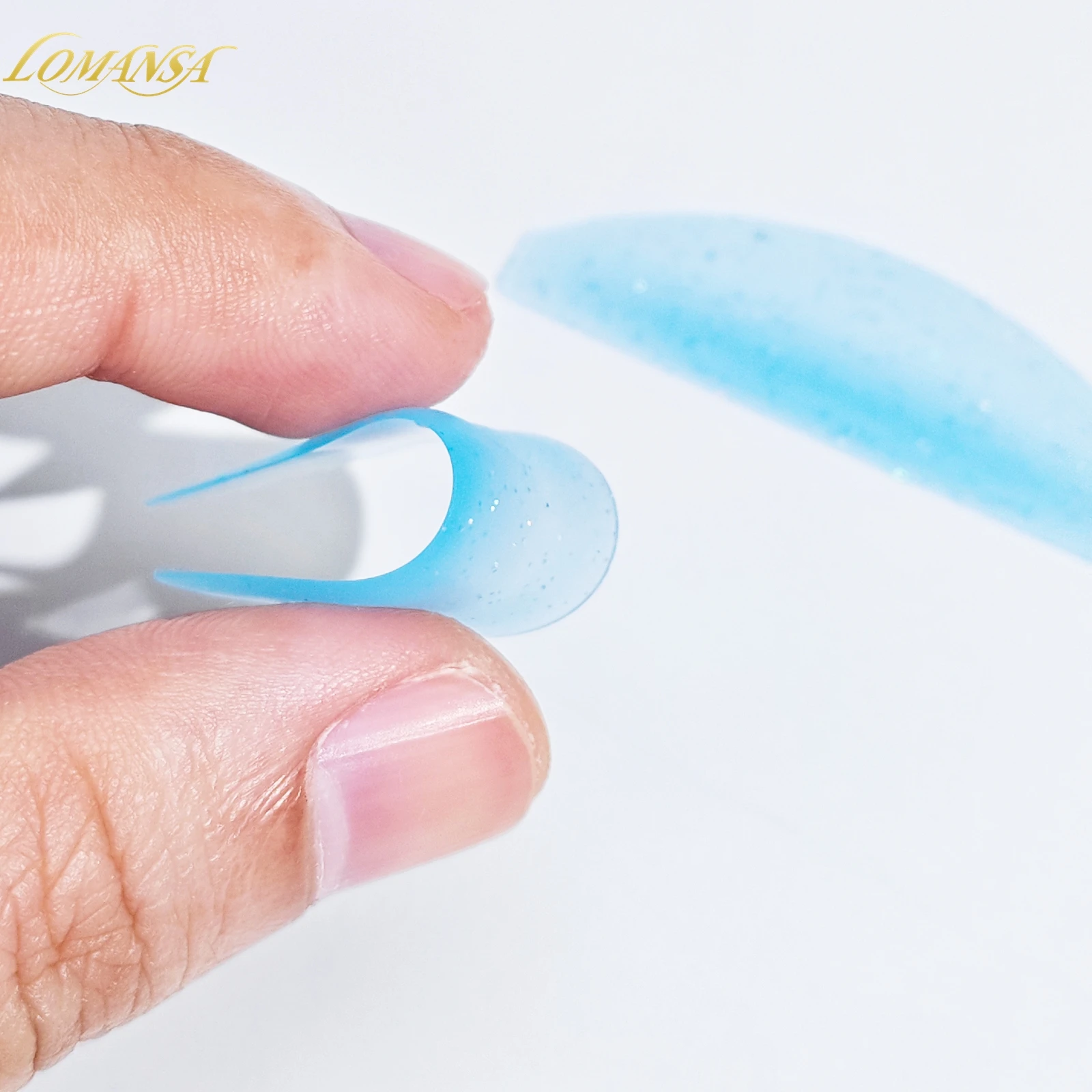 Lomansa 2 Stück Koreanische Wimpernlifting-Pads Flache Silikon-Pads für Dauerwellen-Lotion Nr. 1 Wimpern-Weichmacher-Pads Make-up-Tool – Detail 11