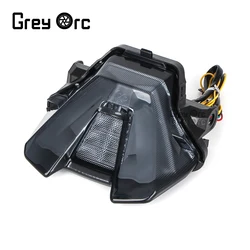 For YAMAHA MT 07 MT-07 2021 2022 2023 Rear LED Integrated Blinker Taillight Brake With Indicator Turn Signals Lamp Tail Light