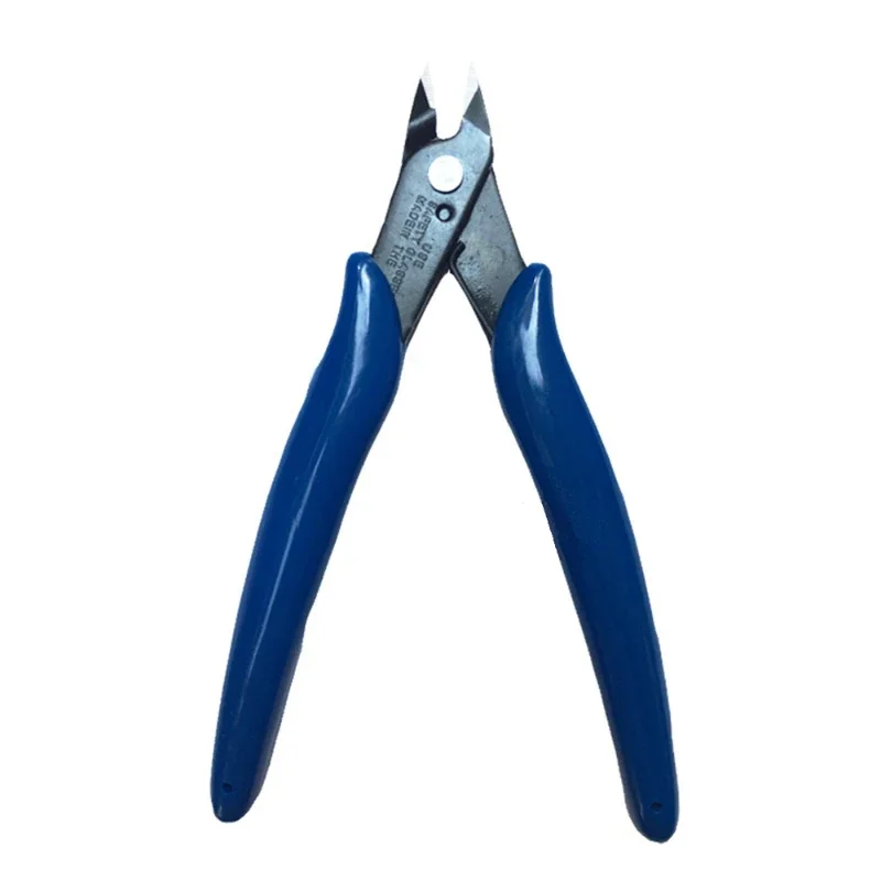 1PC Steel Non-slip Handle Cutting Pliers Side Cutters/Nippers with Coils Trimmer Durable Cable Cutter for DIY Craft Repairs