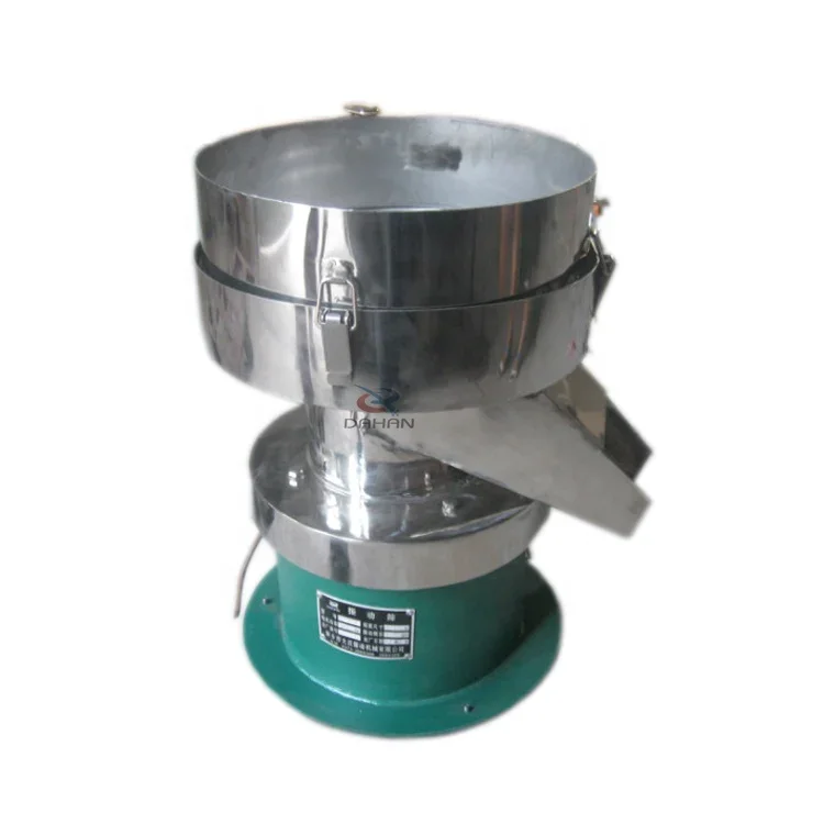 

Stainless Steel Paint Soybean Milk Filter Vibrating Screen Electric Liquid Paint Screen Machine for Powder